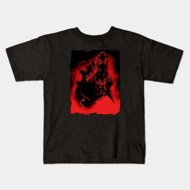 Great monster Kids T-Shirt by Coffeemorning69